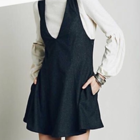 wool pinafore
